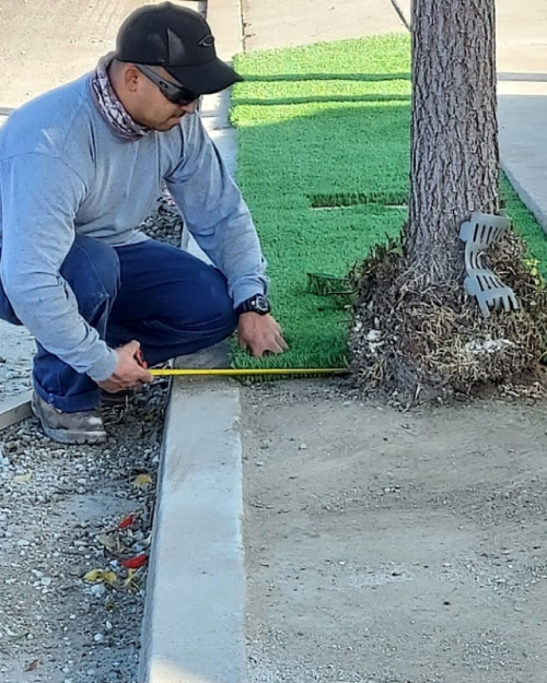 nitrogen landscapes landscaper in rancho palos verdes installing landscape